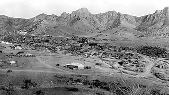 Helvetia in 1909, facing east.