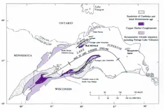 Lake Superior syncline