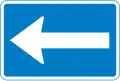 One-way traffic on left