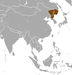 Map of range