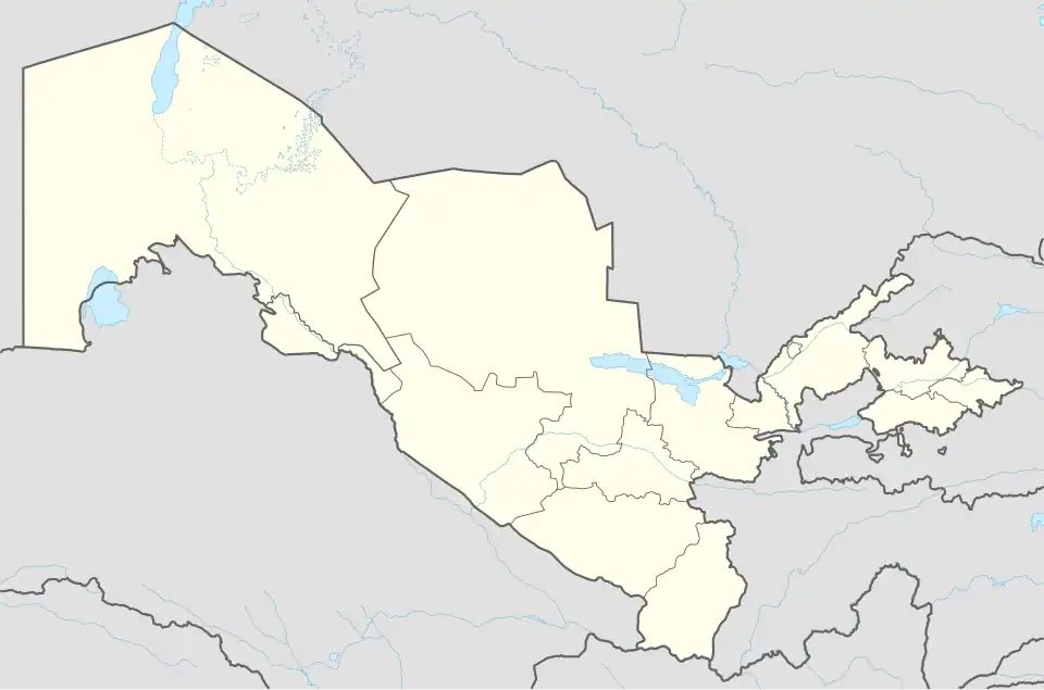 Yangi Chinoz is located in Uzbekistan