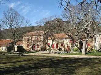 The south side of the village