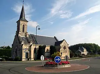 The church of Vézaponin
