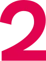 VRT Radio 2's previous logo from 2022 to 2025.