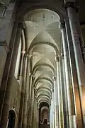 Vaulted roof of the nave