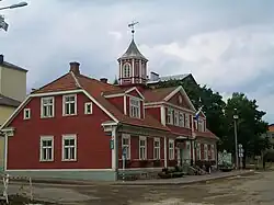 Image 33Valka Town Hall, where December 2, 1917 Declaration of Autonomy was issued. Now Valga in Estonia. (from History of Latvia)