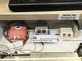 Prototypes and early versions of mice for Juku