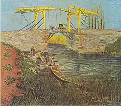 The Langlois Bridge at Arles, 1888, Private collection (F571)