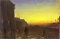 Dawn in Saint Petersburg