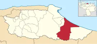 Location in Miranda
