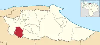 Location in Miranda