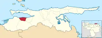 Location in Sucre