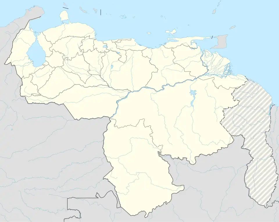 Santiago de los Caballeros de Mérida is located in Venezuela