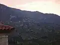 Vergadeika below Mount Taigetos range.