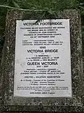 Information plaque, installed following renovation in 2006