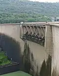 Victoria Dam from the top