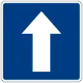 One-way straight