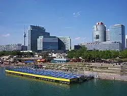 Donaustadt port.