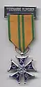 Cross in silver, 5th year. From 1959