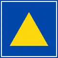 440a: This sign is placed on vehicles pulling a trailer