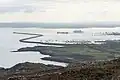 Holyhead Breakwater and harbour from the summit