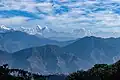Gangchempo (left), Dorje Lhakpa (center) and Phurbi Chhyachu (right) from Suryachaur