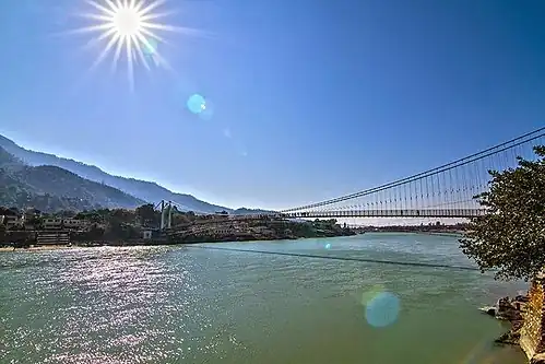 View of Rishikesh