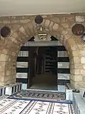View of mosque's outer entrance