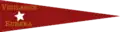 Digital reconstruction of the flag given to Captain Edgar Wakeman on August 1, 1851[22][23] (obverse)