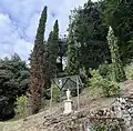 Memorial urn of Teresa Vigoni (1844-1846) in the park, by Giovanni Servi (1848)
