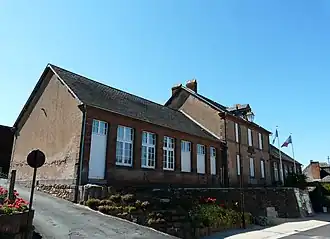 The town hall in Villac