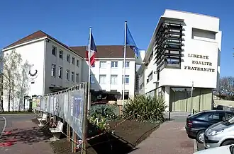The Hôtel de Ville
