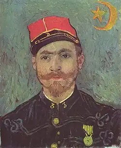 Paul-Eugène Milliet (The Lover), 1888 Oil on canvas, 60 x 49 cm Kröller-Müller Museum, Otterlo (F473)
