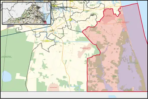 Map of the district