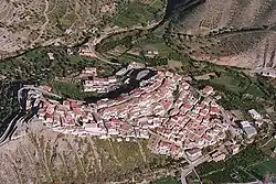 Air view of Líjar