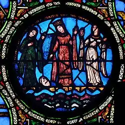 12th-century glass, Saint-Denis