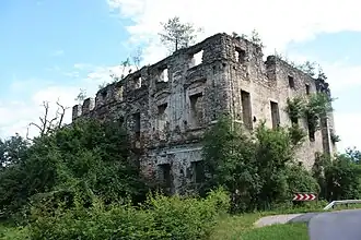 Höhenbergen Castle ruins near Völkermarkt (unfinished, owned since mid-18th century)