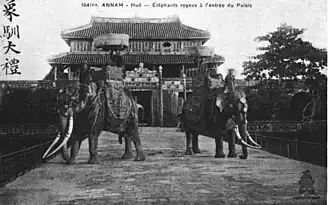 War elephants.