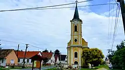 Church on Kossuth Street, Vokány.