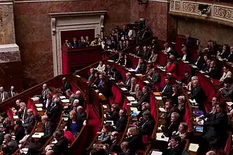 The Assembly in session, 2013.