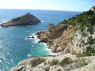 The Niolon Cove, in Le Rove