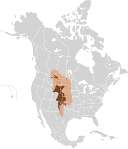 Map of range