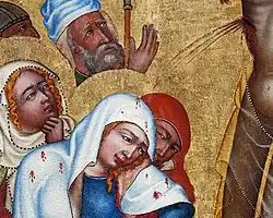 Crucifixion (detail with Christ’s blood)