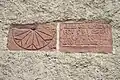 A tide dial on the church at Berka, Germany (15th&nbsp;c.)