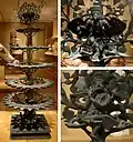 Bronze lamp in 13th century, Kerala