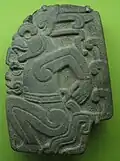 Sculpture; 700–900; andesite; height: 35.56&nbsp;cm (14 in.)