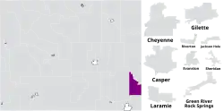 Map of the district