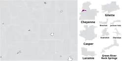 Map of the district