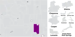 Map of the district