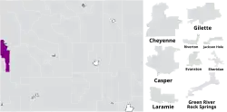 Map of the district